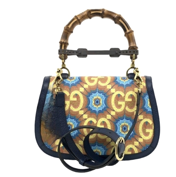 GUCCI 1947 Bamboo Handle Crossbody Bag. - Picture 2 of 14